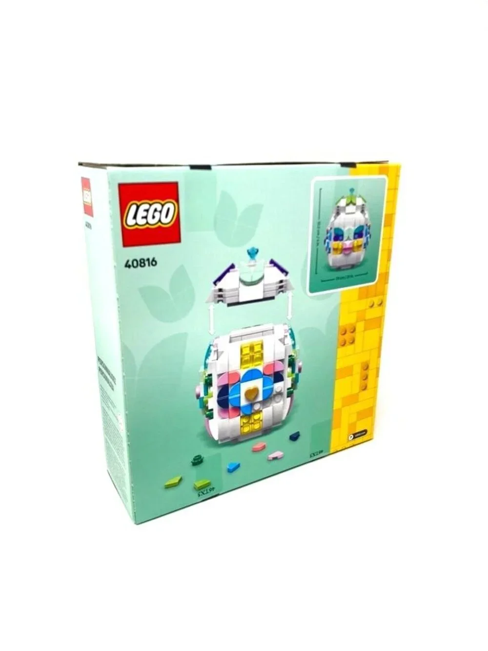 LEGO 40816 Decorative Easter Egg Building Toy Spring Ages 9+ 386 Pcs Creative